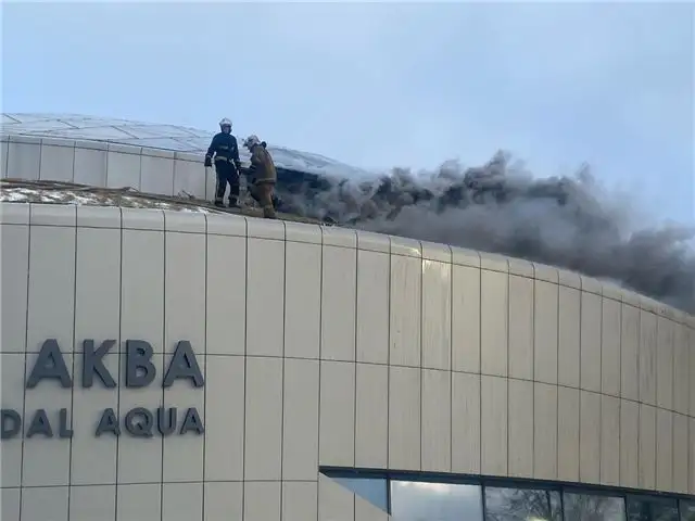 Служба спасения сообщает об успешном тушении пожара в суздальском аква...