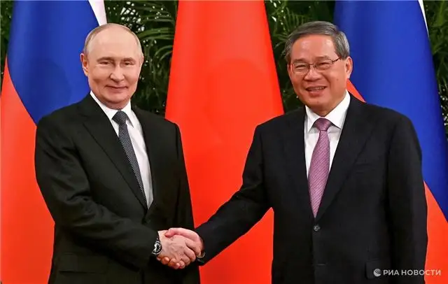 Путин подчеркнул важность укрепления российско-китайского сотрудничест...