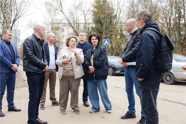 В гимназии №23 в Сходне завершили половину работ по капитальному ремонту корпуса